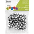 thumbnail image 1 of Essentials By Leisure Arts Arts Jingle Bells 13mm Silver 48pc, 1 of 4