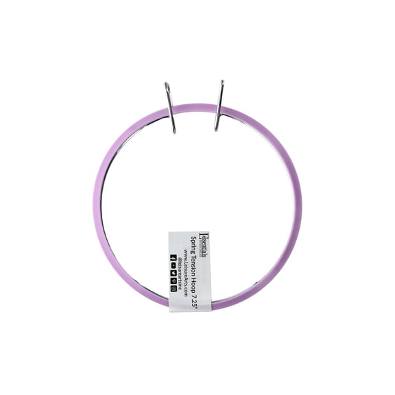Essentials By Leisure Arts Arts Spring Tension Hoop 7.25"
