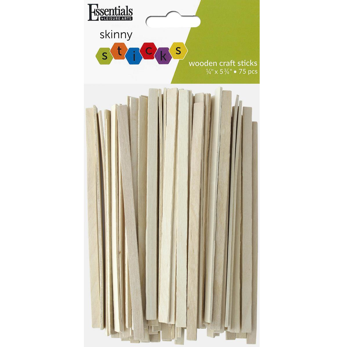 CFS Wood Sticks For Crafting,Unfinished Natural Hardwood Sticks,Wooden