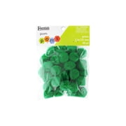 Essentials by Leisure Arts Green Craft Pom Poms 1 Inch 40 Count