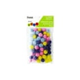 thumbnail image 1 of Essentials By Leisure Arts Pom Poms, Iridescent Spring, 1/2", 72 Pieces Per Pack, 1 of 3