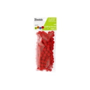 Essentials by Leisure Arts Red Craft Pom Poms 10mm 100 Count