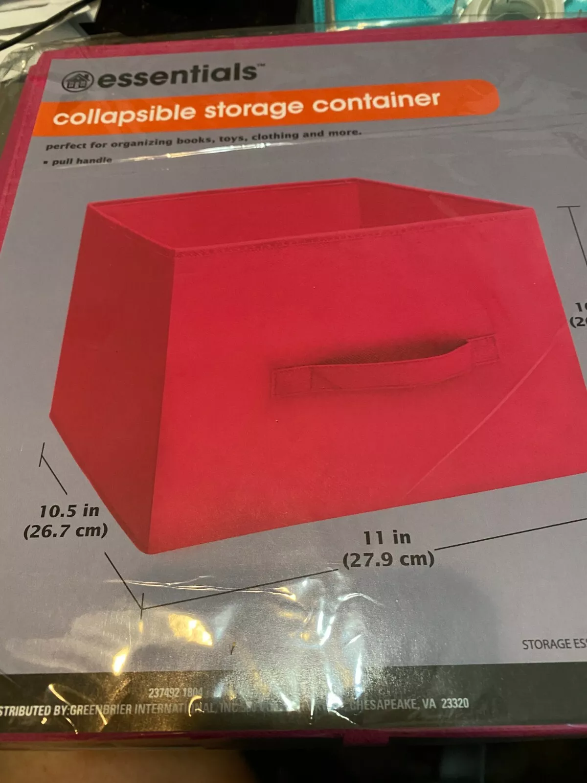 Essentials Collapsible Storage Container
