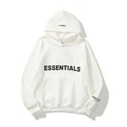 WSMXZDH Essentials Fashion perfect solid color street wear, hip hop graphic hoodies for men and women, cotton jumpers loose unisex sweatshirts, bad clothes