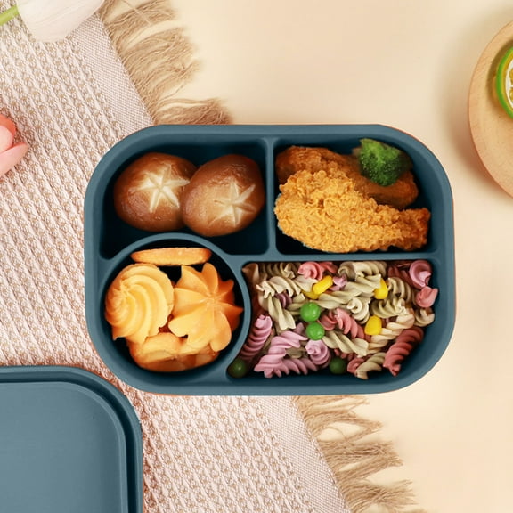 Essentials Food containers Box Convenient Food Container Small Food Container Compact Food Container Portable Food Container Kitchen Supplies Silicone Food Holder Household Food Containers
