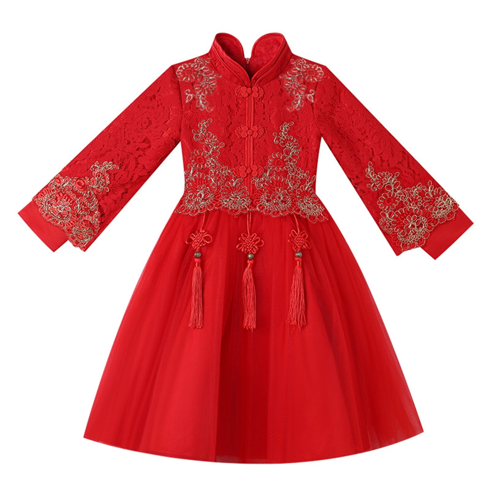 Women Ladies Fairy Dress 2026.Essentials Girls Dresses 2026 FairyChinese Calendar Year Fleece Lined ...
