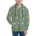 thumbnail interactive-video image 1 of Atogsazn Toddler Boys Rain Jacket Kids Zip Up Hoodie Windbreaker Long Sleeve Raincoat Outerwear Tops Clothing Navy 2 3 Years Fashion 1 of 12