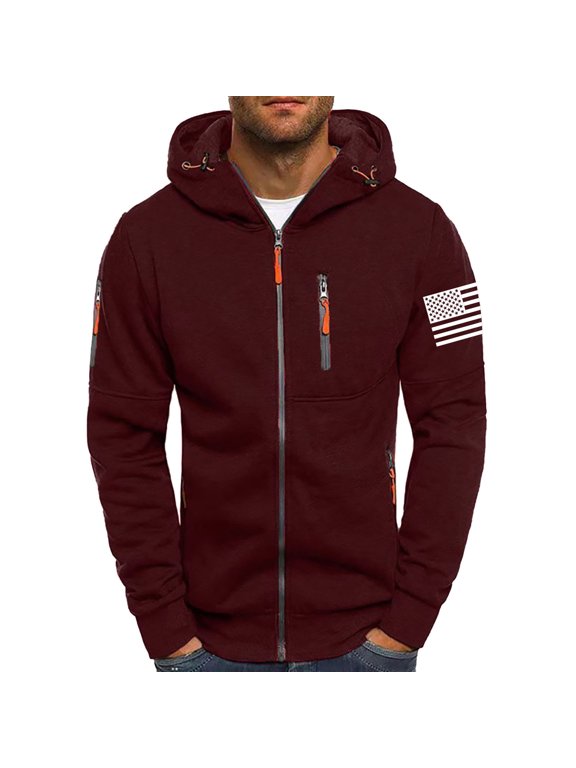 Essentials Hoodie Men's Zip Up Hoodie Casual Loose Fit Pullover Sweatshirt for Autumn Winter with Hood Lined Jacket Streetwear Style 3XL