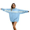 Damen Sweatshirt Mit Paris Schriftzug ROSA Von Erns Produktbild-Vorschau 4