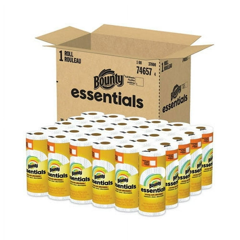 Essentials Kitchen Roll Paper Towels, 2-Ply, 11 x 10.2, 40 Sheets/Roll Essentials Kitchen Roll Paper Towels, 2-Ply, 11 x 10.2, 40 Sheets/Roll