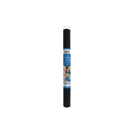 Essentials by Leisure Arts Black Aida Cloth 14 Count 15x18 Inch Cotton