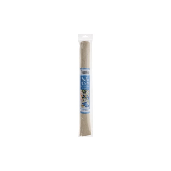 Essentials by Leisure Arts Oatmeal Aida Cloth 14 Count 15x18 Inch Cotton
