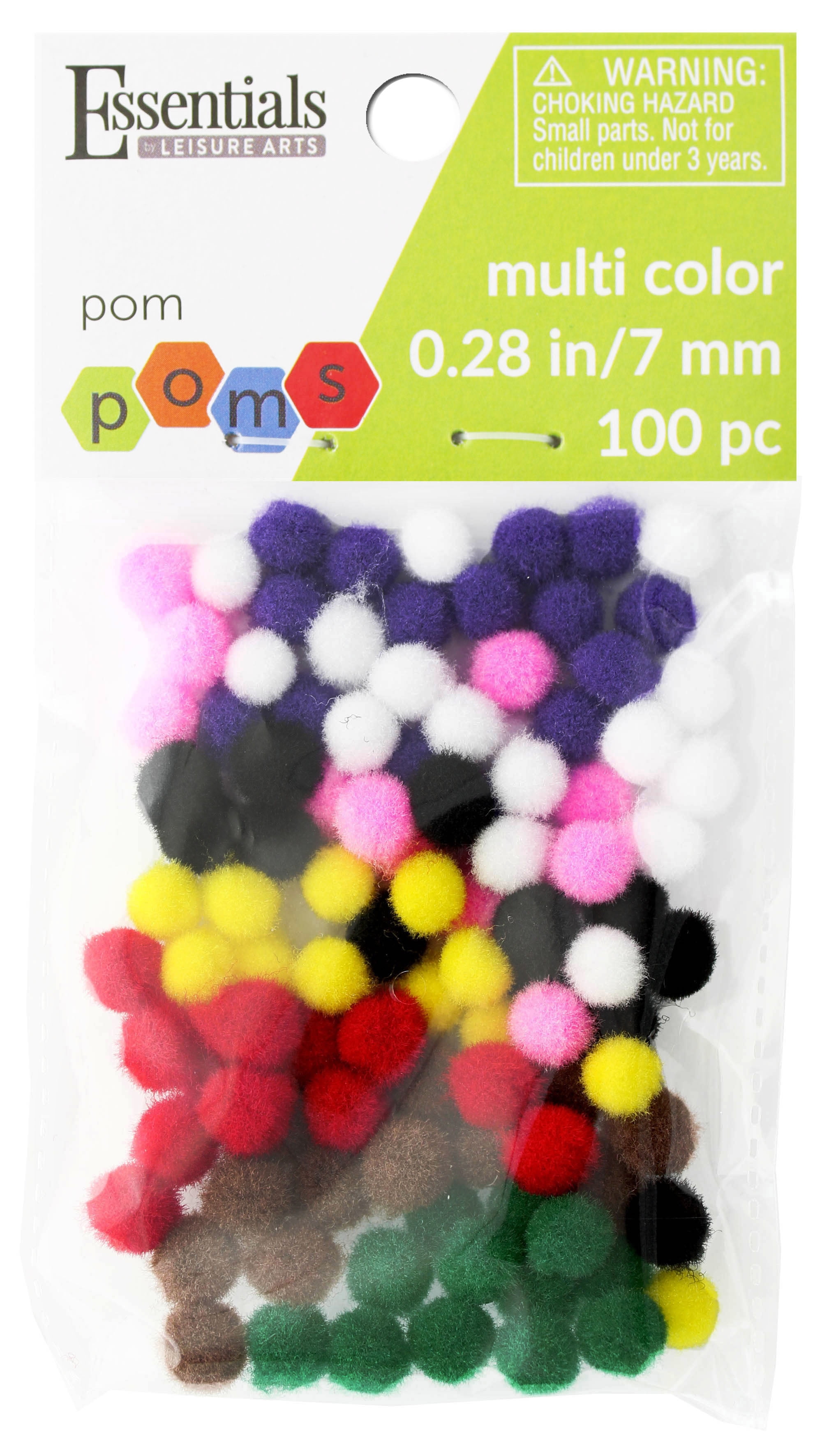 Fall Assorted Mini Pom Poms (100)*