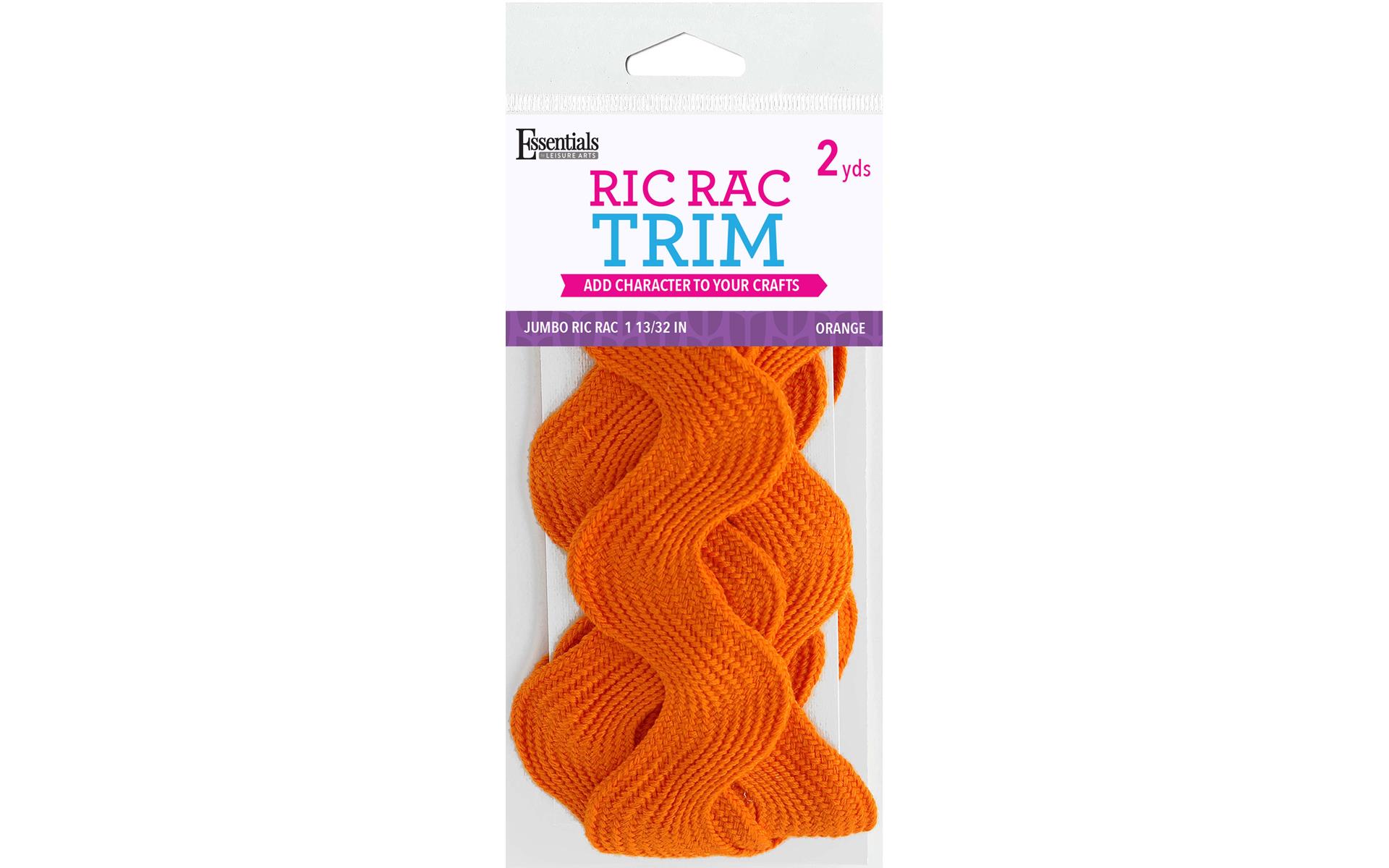 Essentials By Leisure Arts Ric Rac Jumbo 1 13/32