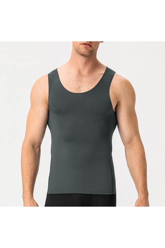Men's Sleeveless Tank Essentials Men's Active Quick Dry Tech Stretch Lightweight Gym Tank Top
