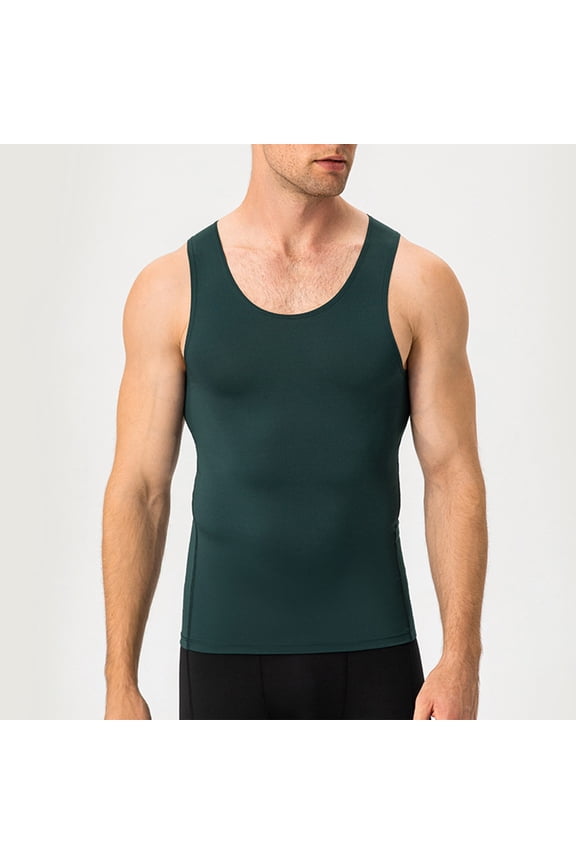 Essentials Men's Active Quick Dry Tech Stretch Lightweight Gym Tank Top