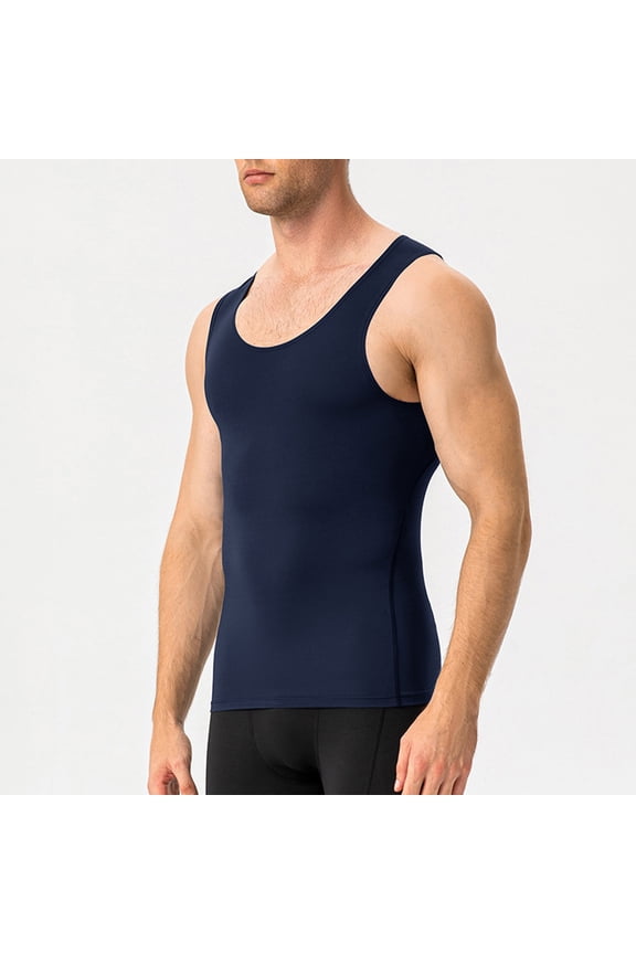 Men's Sleeveless Tank Essentials Men's Active Quick Dry Tech Stretch Lightweight Gym Tank Top