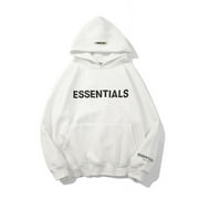 WSMXZDH Essentials Men and women hip-hop pattern hoodie, cotton pullover loose suitable sweatshirt, oversized letter regardless of gender hoodie, fashion perfect solid color street wear