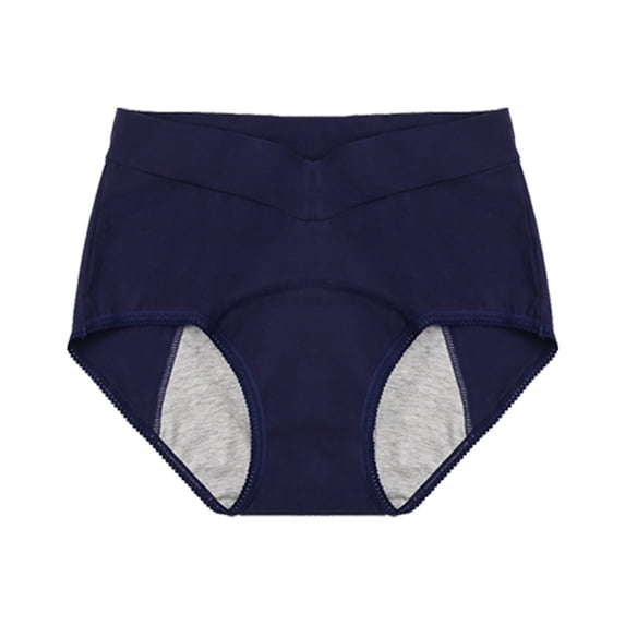 Mens Womens Underwear Panties 's High Waisted Cotton Overnight Leakproof Menstrual Panties Cool Breathable Panties with Full-Coverage