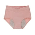 thumbnail image 1 of Mens Womens Underwear Panties 's High Waisted Cotton Overnight Leakproof Menstrual Panties Cool Breathable Panties with Full-Coverage, 1 of 2