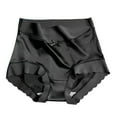 thumbnail image 1 of Mens Womens Underwear Panties 's Premium Satin Ice Silk High Waist Seamless Shaping Briefs Cool Breathable Panties with Full-Coverage, 1 of 5