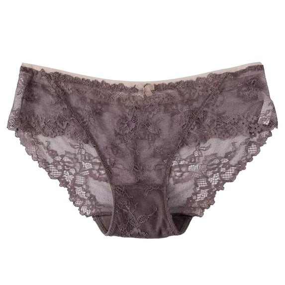 Mens Womens Underwear Panties 's Pure Lace Low Waist Quick Drying Breathable Underwear Cool Breathable Panties with Full-Coverage