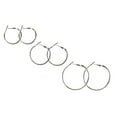 thumbnail image 1 of Essentials Multi Ear Trio Hoop Ear, 1 of 1