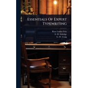 Essentials Of Expert Typewriting, Hardcover