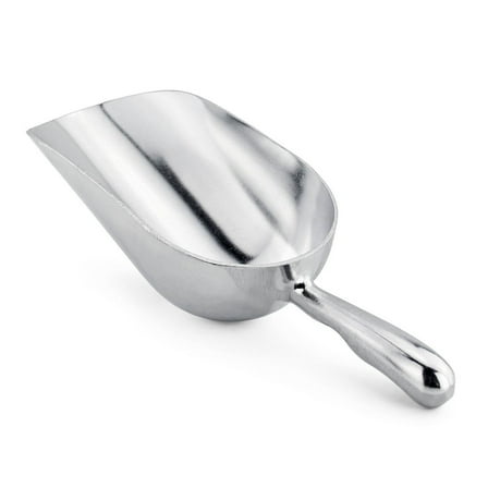 Essentials Plastic ice scoop Commercial Grade Quality Kitchen Aluminum Multi Purpose Food Scoop Bartender's Ice Scoop