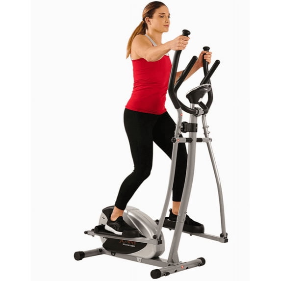Essentials Series Elliptical Machine Cross Trainer with Optional Exclusive SunnyFit™ App and Smart Bluetooth Connectivity