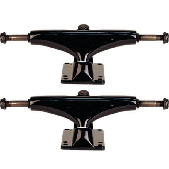 Essentials Single Skateboard Trucks Black - Hanger 5" Axle 7.75" (Set of 2)