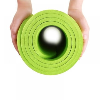 Gaiam Essentials Thick Yoga Mat Fitness & Exercise Mat with Easy-Cinch Yoga  Mat Carrier Strap
