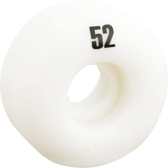 Essentials White 52mm 99a Skateboard Wheels Skateboard Wheels
