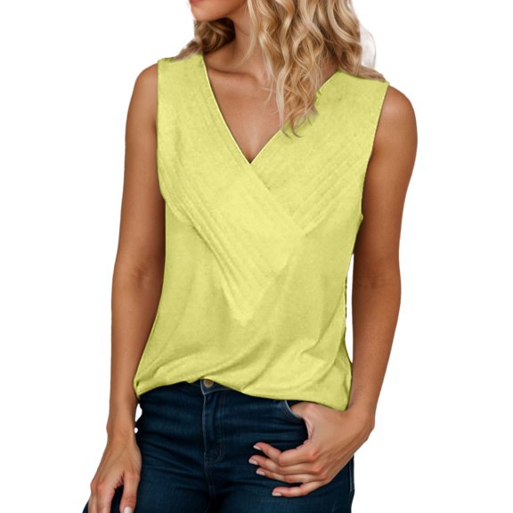 Essentials Womens Camisole Tank Tops Fashion With Unique Neckline Solid Color For Daily Wear Y2K Cami Undershirts
