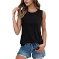 thumbnail image 1 of Essentials Womens Camisole Tank Tops Plus Size Solid Color Vest Summer Sleeveless Tops, 1 of 6