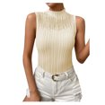 thumbnail image 1 of Essentials Womens Camisole Tank Tops Sheer Mesh Patchwork Neck Trendy Sleeveless Summer Tops Clothes Outfits 2025, 1 of 8