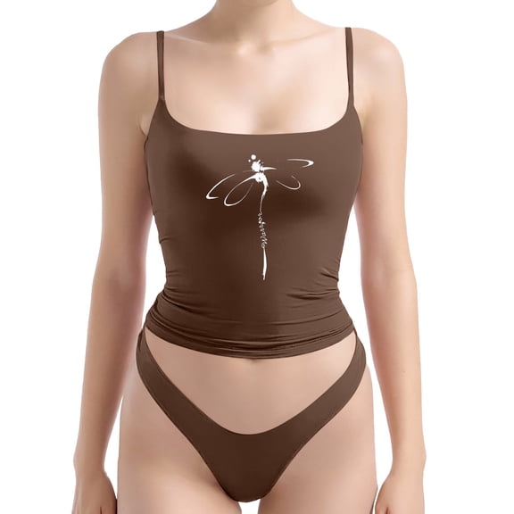 Essentials Womens Camisole Tank Tops Square Neck Shirt Summer Casual Basic Slim Fit Top Shirt Clothes