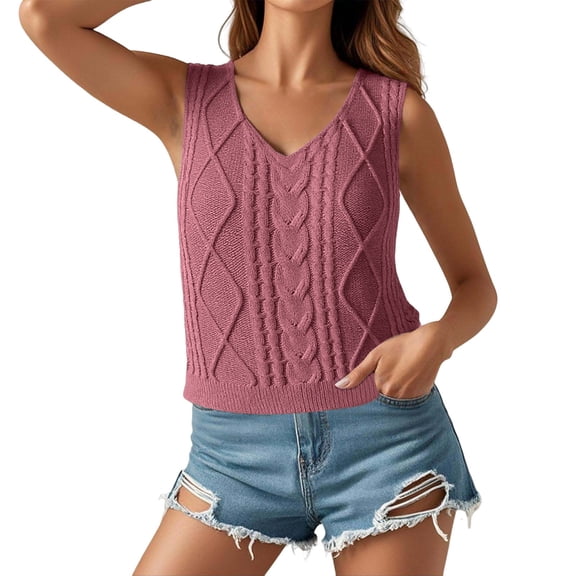 Essentials Womens Tank Tops Camisole Stylish V Neck Knit Hollow Perfect For Everyday Wear Fashion For Pair With Jeans Easy Care Workout Cami Top