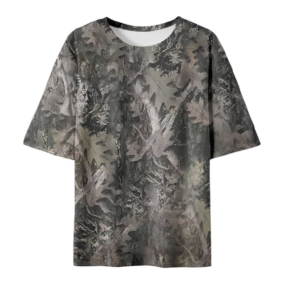 Essentials Womens Tees Tops Basic Shirts Maple Leaf Camo Short Sleeve Summer Casual Tunic Y2k Clothes