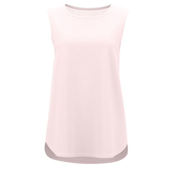 Essentials Womens Tees Tops Basic Shirts Solid Sleeveless Sports Vest Training Running Fitness Pullover Loose Yoga Blouse Y2k Clothes