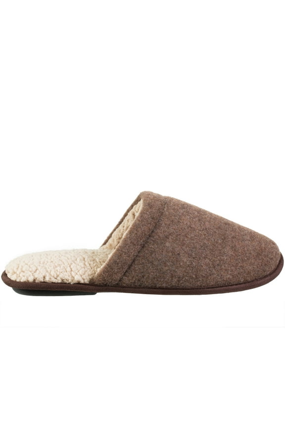 Essentials by Isotoner Men's Microterry Slip On Slipper