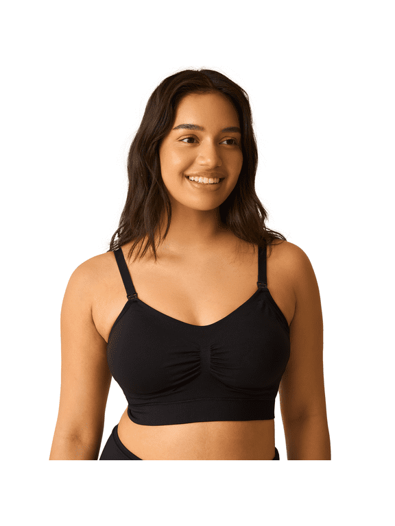 Essentials by Kindred Bravely Hands-Free Pumping Bra | Black, 1X Busty