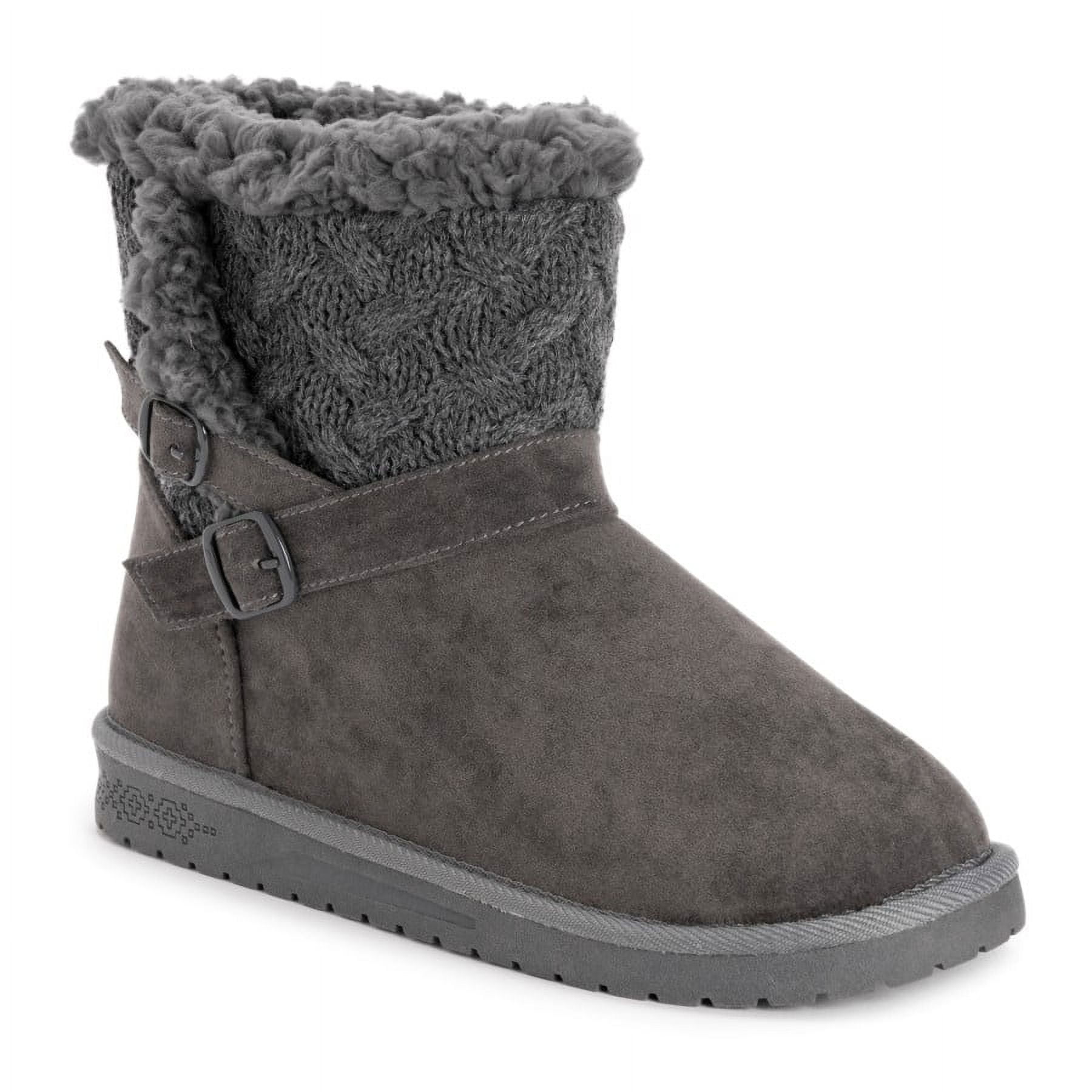Essentials by MUK LUKS Women s Alyx Winter Boots Walmart