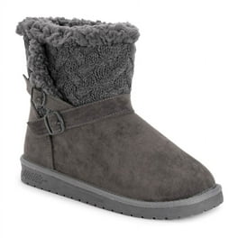 MUK LUKS Women's Janie Knit Cuff Mid-Calf Boot - Walmart.com