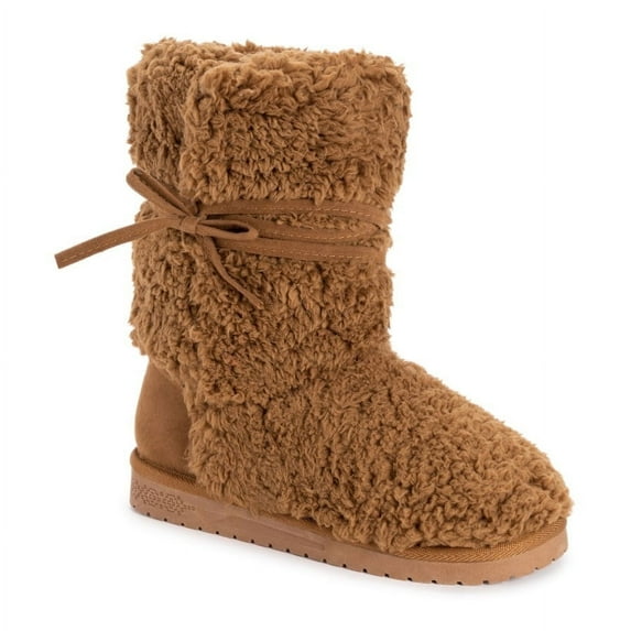 Essentials by MUK LUKS Women's Clementine Boots - Camel, 8W