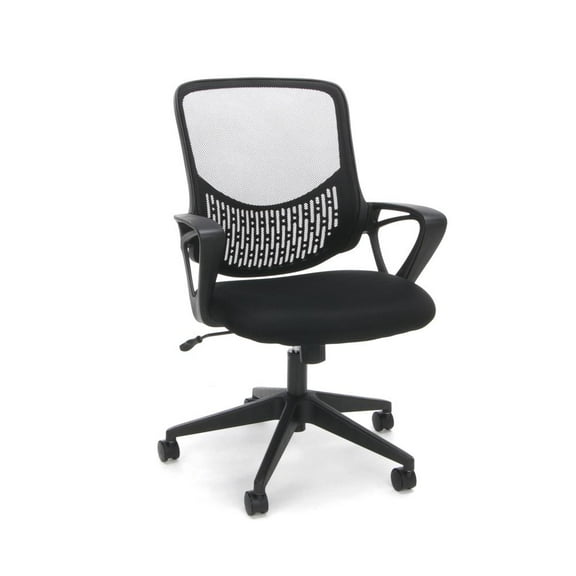 OFM Essentials Collection Mesh Back Task Chair, in Black (ESS-100-BLK)
