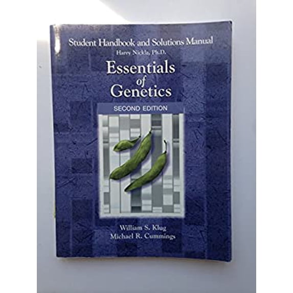 Pre-Owned Student Handbook Essentials Of Genetics 9780133813692 Used