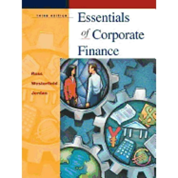 Pre-Owned Essentials of Corporate Finance (Hardcover) 0072340525 9780072340525