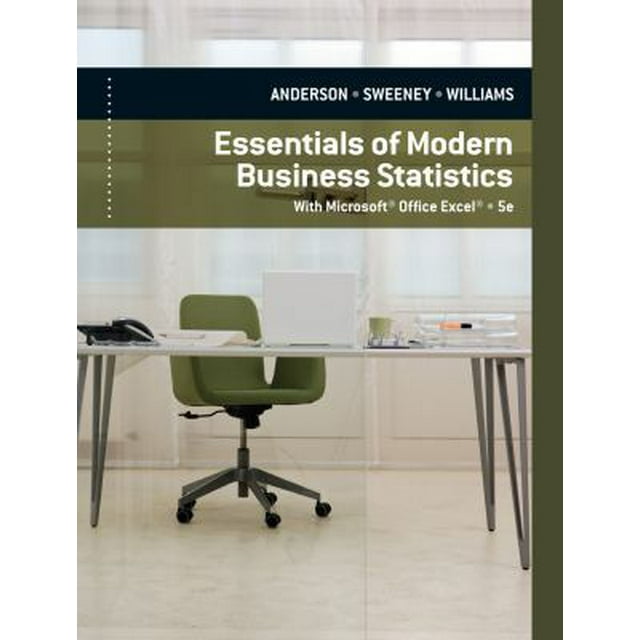 Pre owned essentials of modern business statistics with microsoft