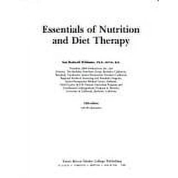 Pre-Owned Essentials of Nutrition 9780801652608 Used